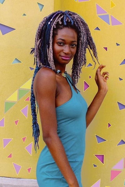 21 Beautiful Black Women Slaying In Yarn Twists, Braids and Locs